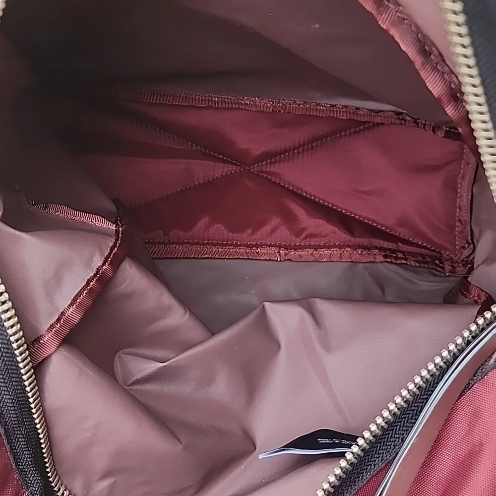 Marc Jacob’s Nylon Biker Backpack Burgundy